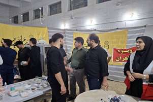بازدید معاون فرهنگی و دانشجویی دانشگاه علوم پزشکی شیراز و دبیر ستاد اربعین دانشگاه از کمپ دانشجویی شهید «احمد رضا قیم» در کربلای معلی